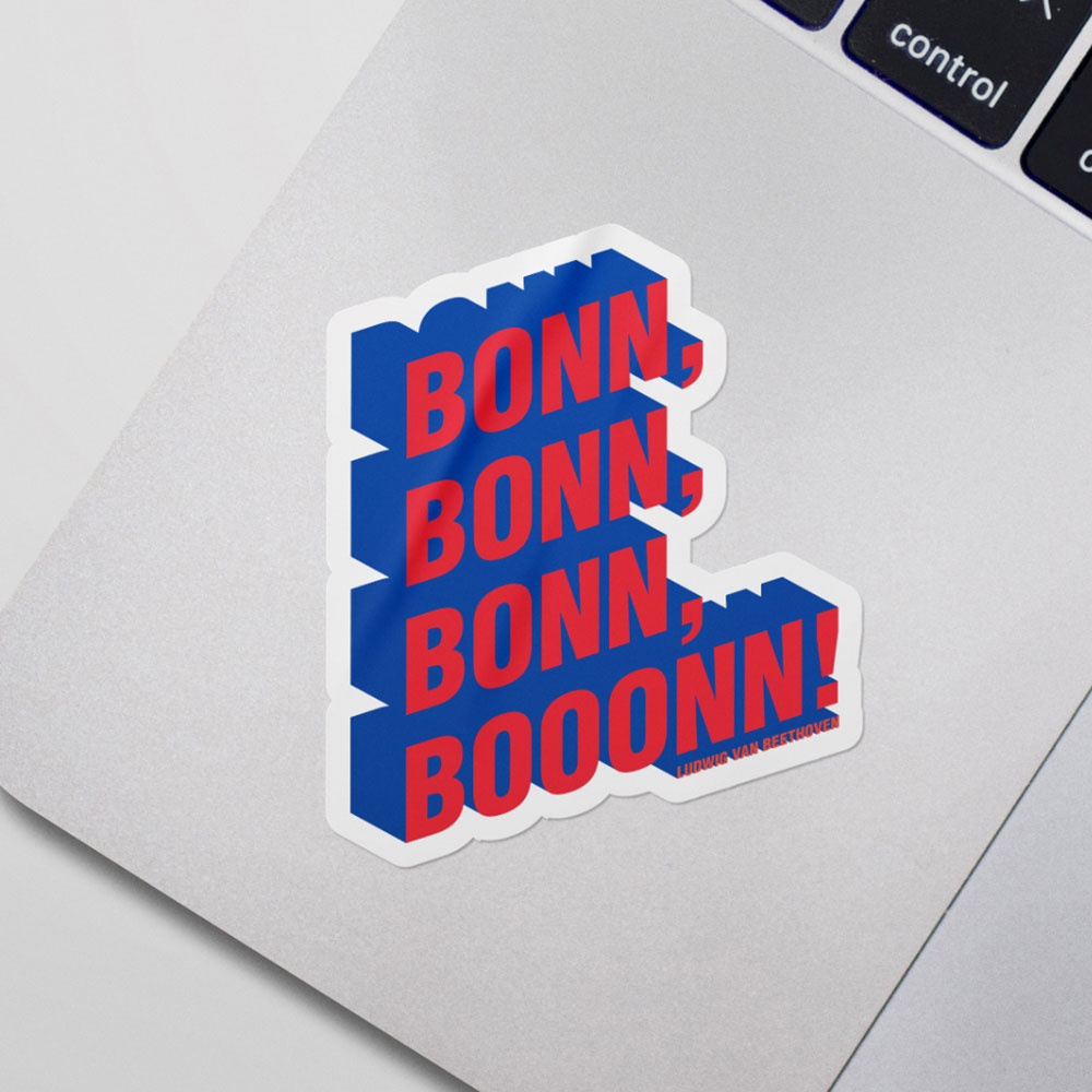 Bonn, Bonn, Bonn, Booonn - ARTPRINT by Dirk Schächter